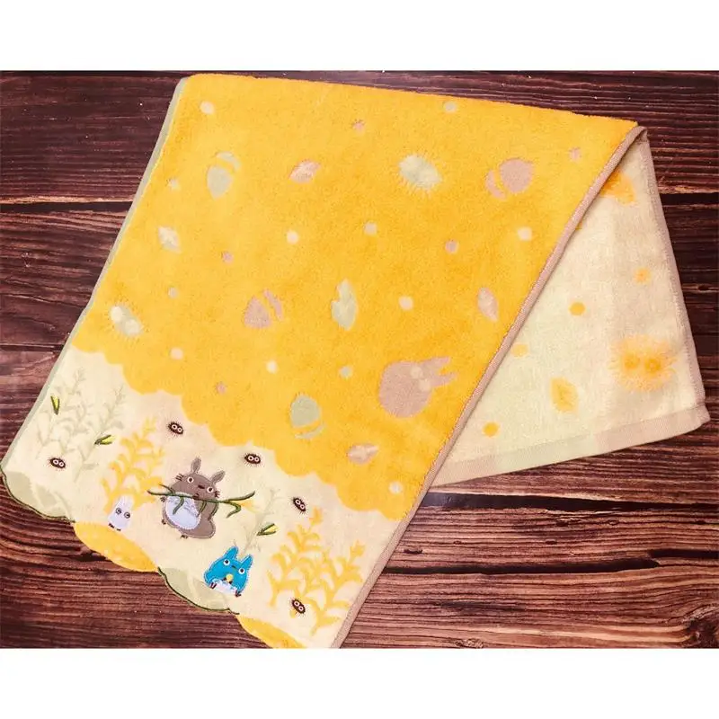 Хлопковое полотенце для лица в стиле аниме Тоторо с героями мультфильмов | Дом и