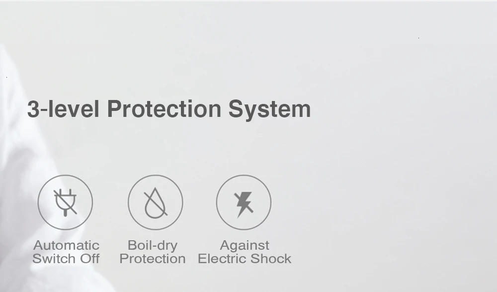 Xiaomiyoupin Deerma 0.6L складной портативный чайник для воды, ручная электрическая колба для воды, чайник с защитой от автоматического отключения, проводной чайник