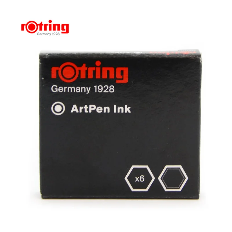 Набор чернил rotring ArtPen синие/черные чернила 2 коробки |