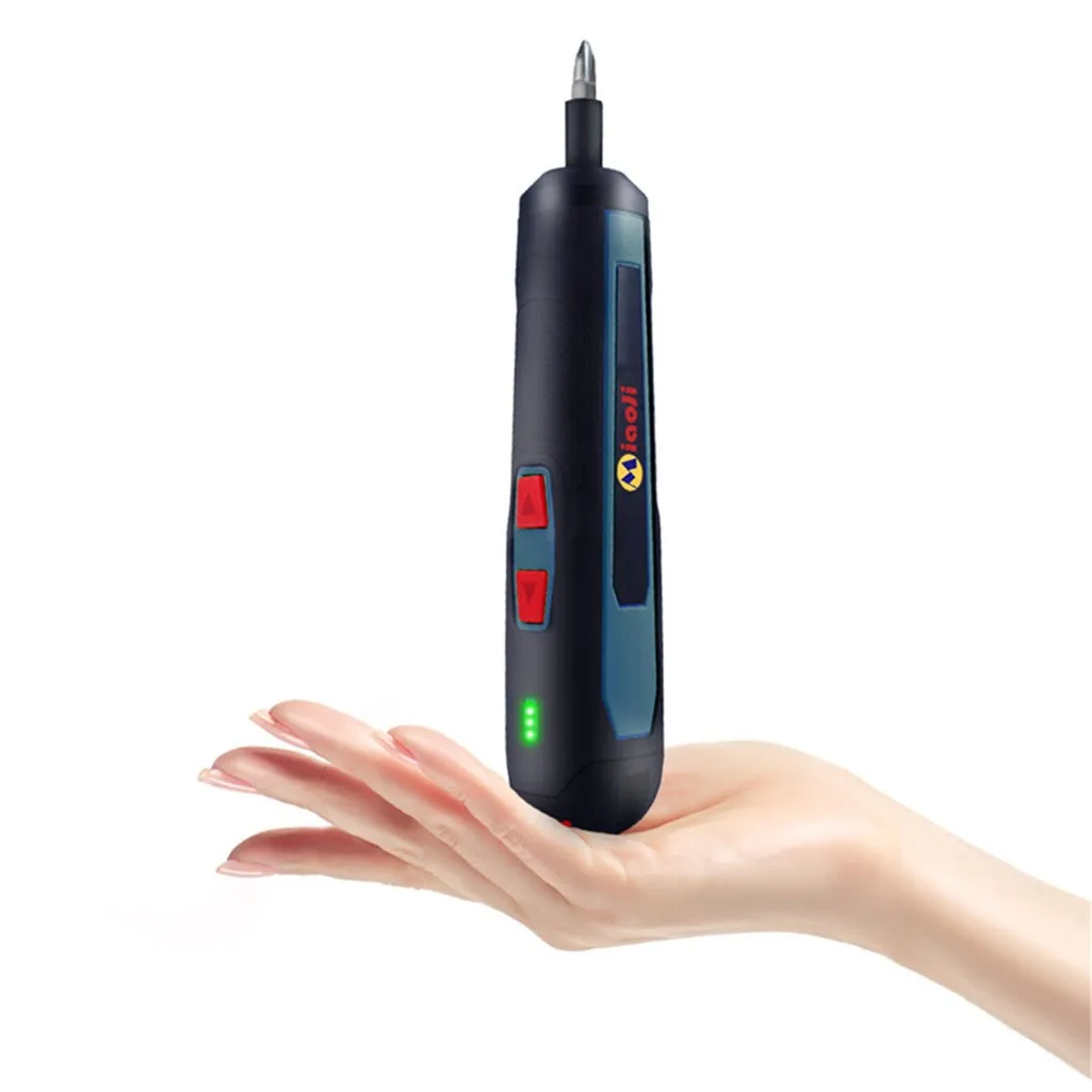 Мини беспроводной набор отверток 320 об/мин отвертка с прямой ручкой шуруповерт usb