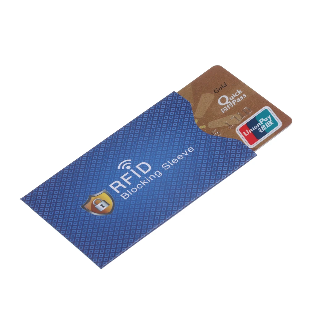 5 шт./компл. популярный унисекс Противоугонный RFID с протекторами для банковских карт блокирующий держатель карты кожаный чехол чехлы Защитный чехол для банковских карт
