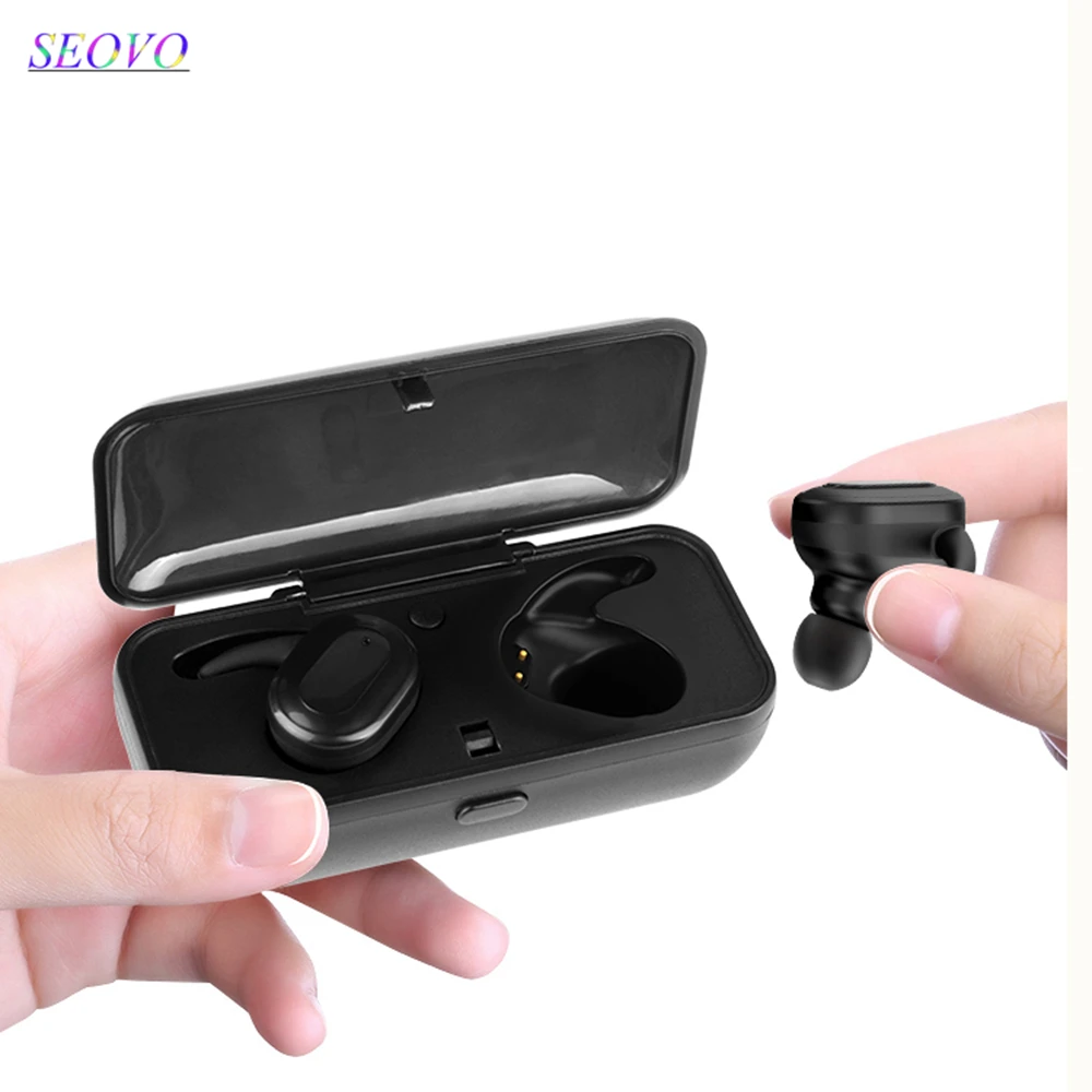 Seovo HIFI бинауральный стерео объемный звук 5 0 bluetooth наушники вкладыши с цифровым