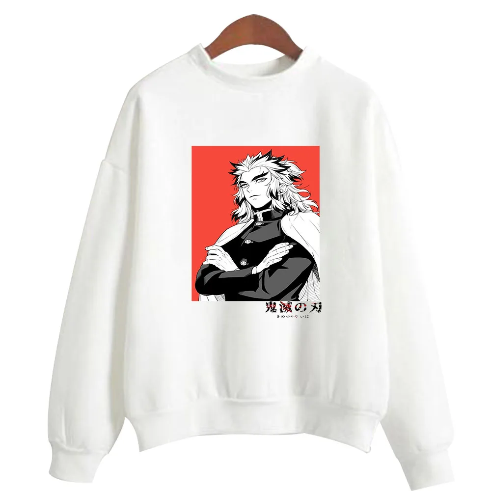 

2021 Fashion Anime Demon Slayer Hoodie Men Women Harajuku Spring Unisex Sweatshirts Streetwear Pullovers Hoodie