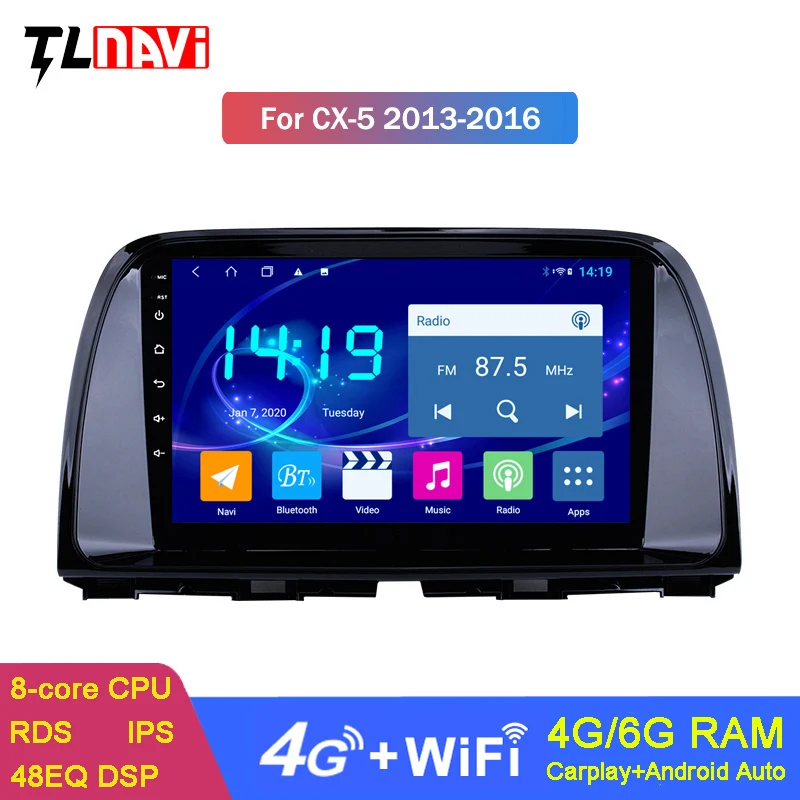 

Автомобильная стереосистема IPS DSP CARPLAY 6G + 128G Android 10 для Mazda CX5 CX-5 CX 5 2013-2016, радио, мультимедийный плеер, GPS-навигация