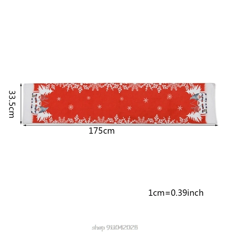 

Christmas Swedish Gnome Table Runner Tablecloth Placemat Home Wedding Holiday Festival Decorations D10 20 Dropship
