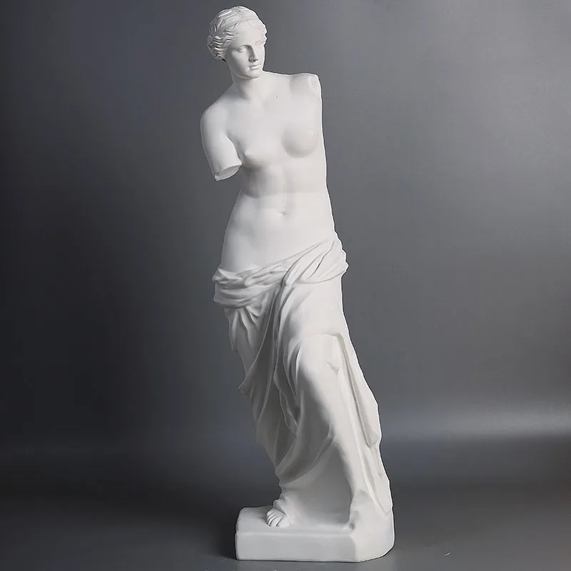 Broken Arm Venus Statue Artwork Sketch Plaster Art Room Decorations Sculpture Nordic Style White Beauty and Love Vĕnus | Дом и сад