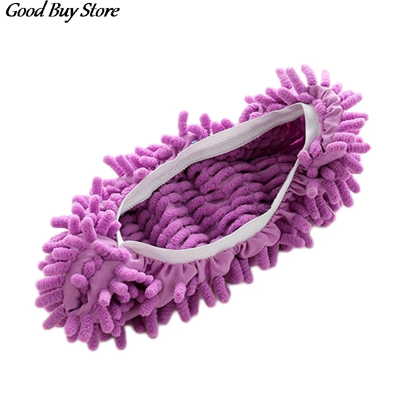 

1PCS Mop Slippers Cover House Cleaning Dust Removal Cleaner Footwear Washable Reusable Bathroom Bedroom Shoes Clearn Slipper