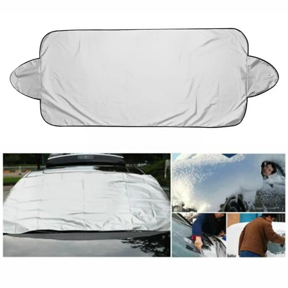Winter Car Cover Ice Shade Window Windshield Accessories Insulation Protector With Cup Suction 200x70cm | Автомобили и мотоциклы