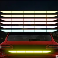 4pcsset auto reflect stickers reflector car trunk external reflective sticker car accessories exterior reflective sticker