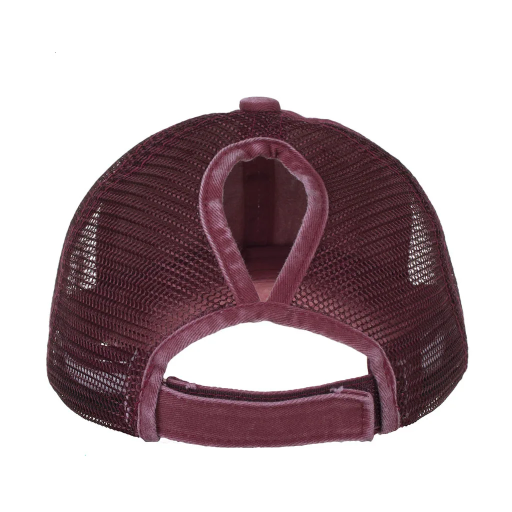 Много красивых летний светильник 3 цветной хвост коса моющаяся сетчатая Кепка