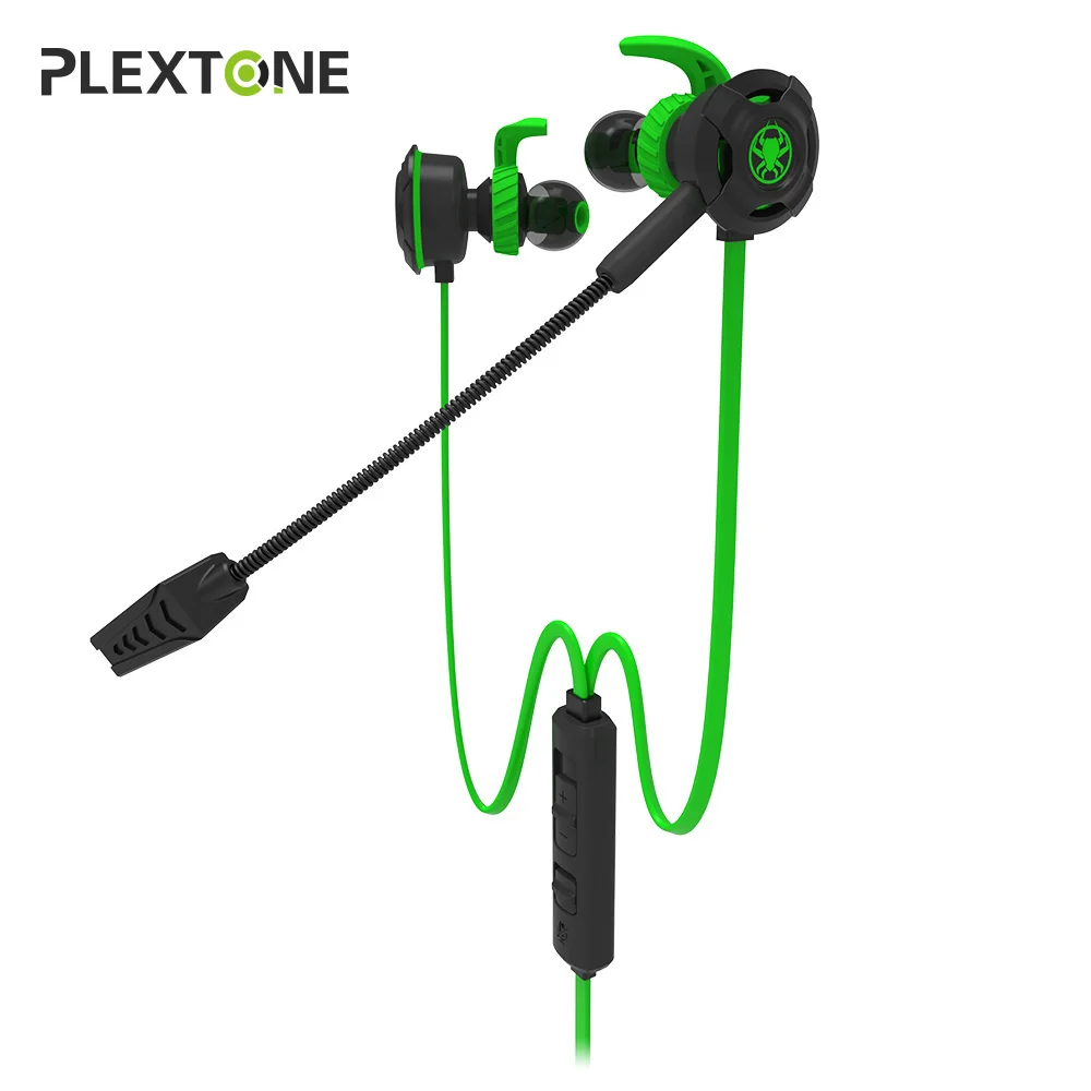 

PLEXTONE G30 Gaming Earphone PC Gaming Headset Long Mic with Mic In Ear Bass Noise Cancelling Earphone for Phone Computer Gamer