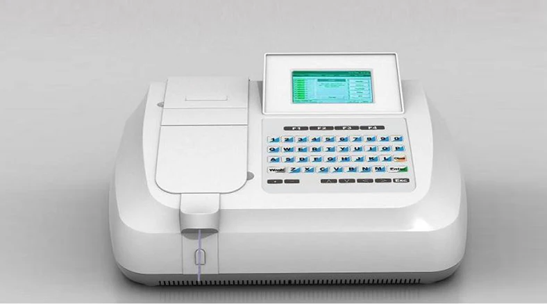 

Hot Sale CE Absolutely open system both of programming and reagent Medical Lab IVD Semi-auto Biochemistry Chemistry Analyzer