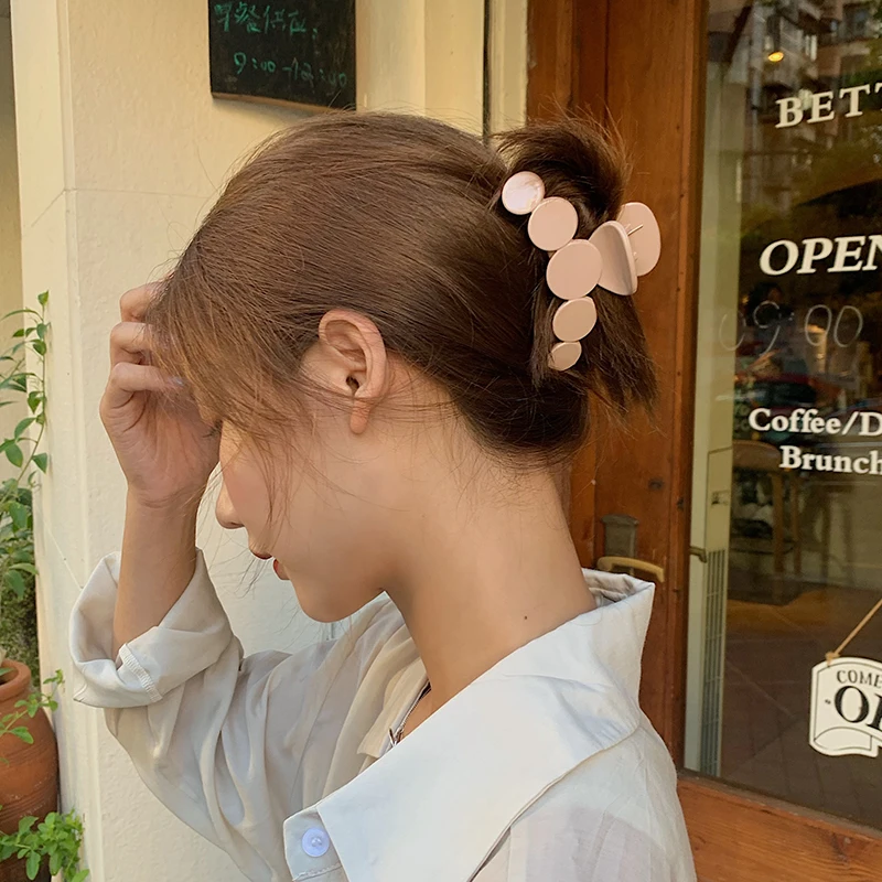 Заколка для волос с большим захватом в Корейском стиле| |