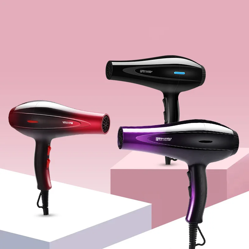 

Professional Powerful Hair Dryer Negative Ion Blow Dryer Quick Dry Hot & Cold Wind Hair Styler Household Electric Hairdryer