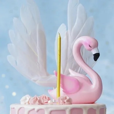 5 шт Карандаш Форма день рождения свеча тонкий блеск золотой серебряный торт День