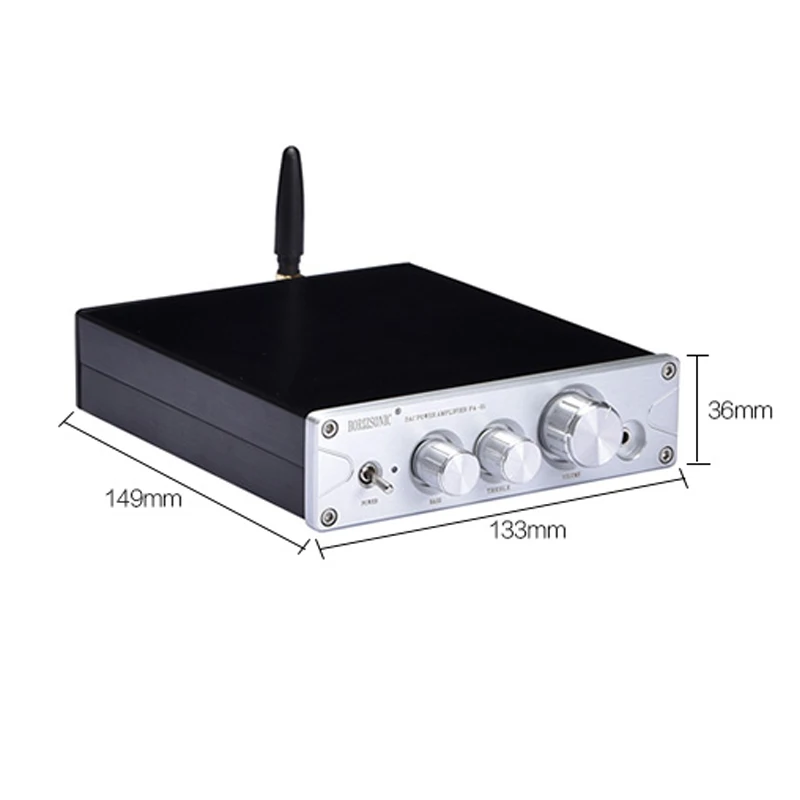 2*100 Вт двойной TPA3116 Bluetooth 5 0 APTX мягкий пусковой аудио стерео усилитель ES9018K2M ЦАП