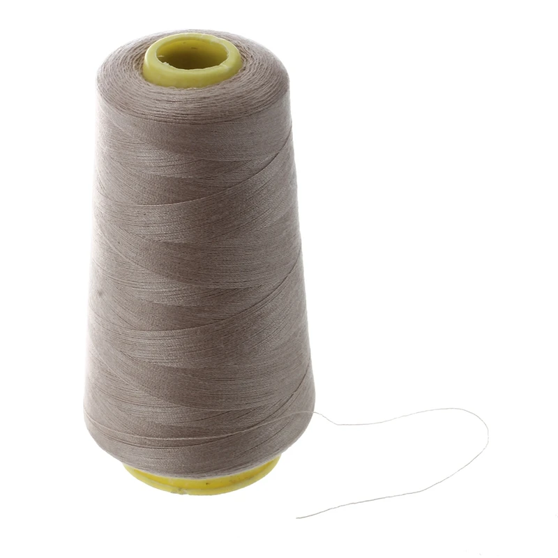 2 предмета прочный 3000 ярдов оверлок швейная машина индустриальные полиэфирной