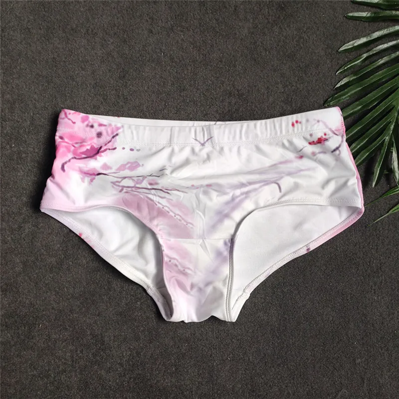 Summer Swimwear Men Brief With Push Pad Sexy Swimsuit Waterproof Swimming Trunks For Bathing Swim Shorts Sunga maillot de bain | Спорт и