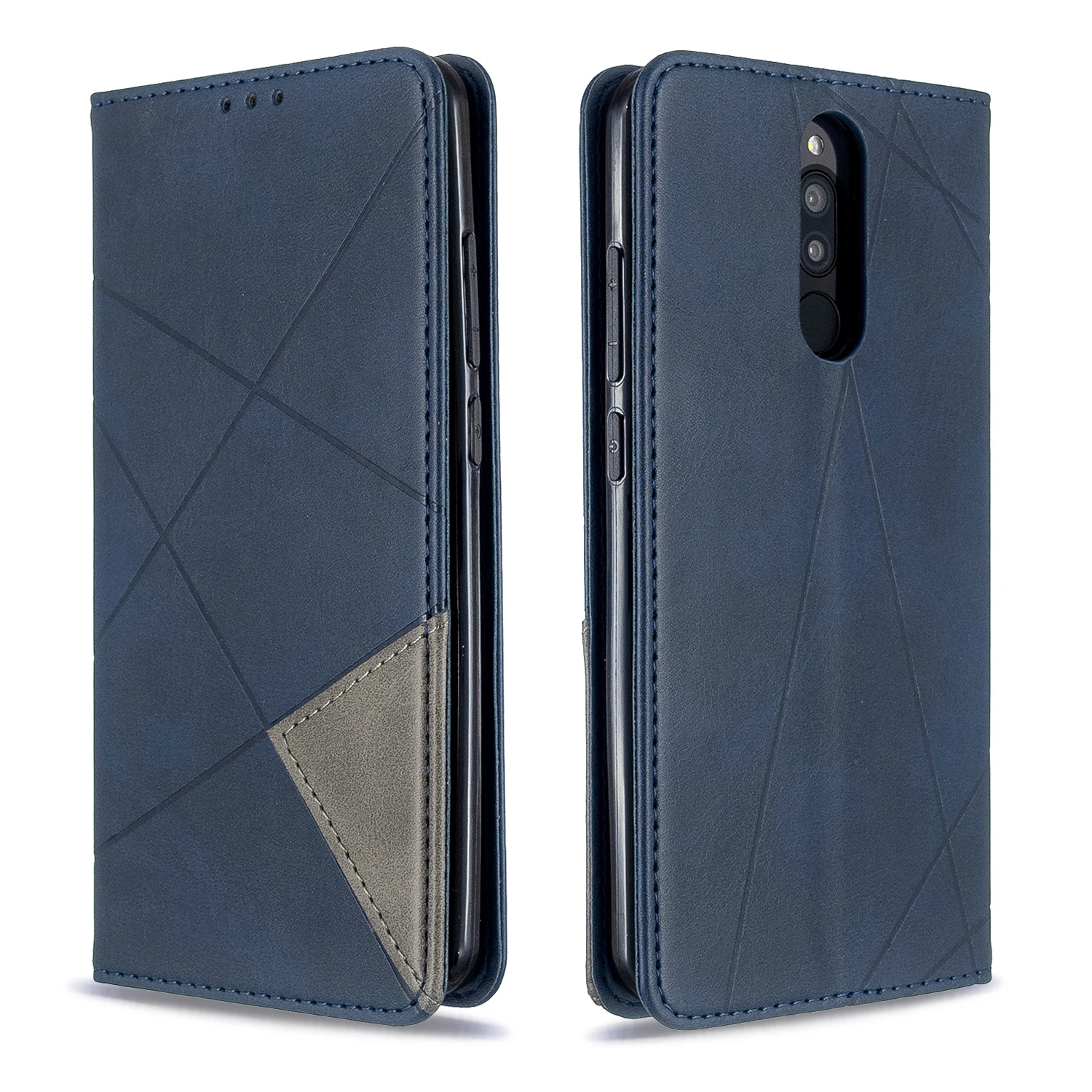 Роскошный чехол для Xiaomi Note 8T CC9 Redmi 8 8A Note8 10 Pro магнитный кожаный флип-Кошелек Чехол