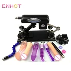 Секс-машина ENHOT Sweet Papi для женщин, 6 фаллоимитаторов + 2 удлинительных стержня, вилка стандарта Австралии, ЕС, США, Великобритании, автоматическая выдвижная машина для любви Papi-004