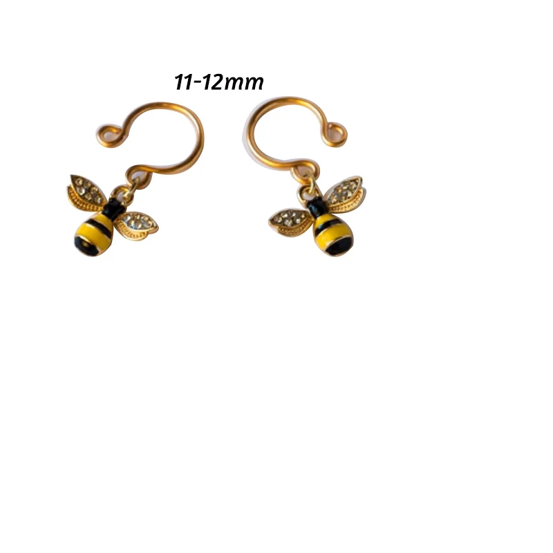 1 пара регулируемые размеры поддельные ювелирные изделия с подвеской в виде