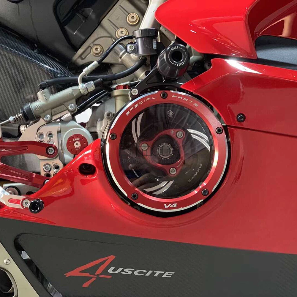 Детали двигателя BJMOTO CNC крышка сцепления для гонок пружинный фиксатор Ducati Panigale V4S