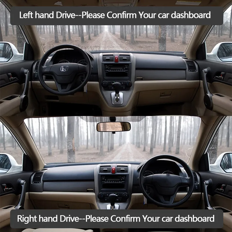 Чехол для приборной панели автомобиля коврик Honda CR-V RE1 ~ RE5 RE7 2007-2011 автомобильный