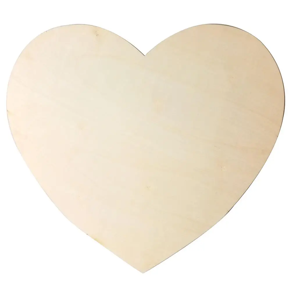 Любящее сердце деревянные головоломки Бесплатный знак Гостевая книга