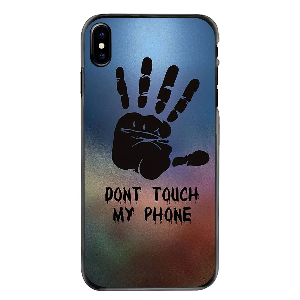 Блокировка экрана надписью Don't touch my Phone (не трогай мой Арт плакат для Samsung Galaxy A3 A5