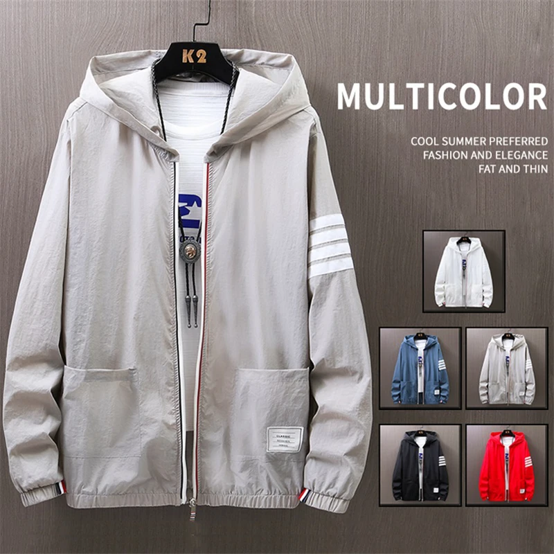 

Новинка 2021, куртки, Мужская одежда, уличная одежда в стиле Харадзюку Techwear, куртка для мужчин, корейская модная одежда для защиты от солнца, ул...