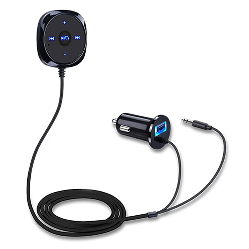 

Автомобильный MP3-плеер Зарядное устройство USB Bluetooth-совместимый приемник 3,5 мм аудио mp3-плеер автомобильный комплект электронные аксессуары