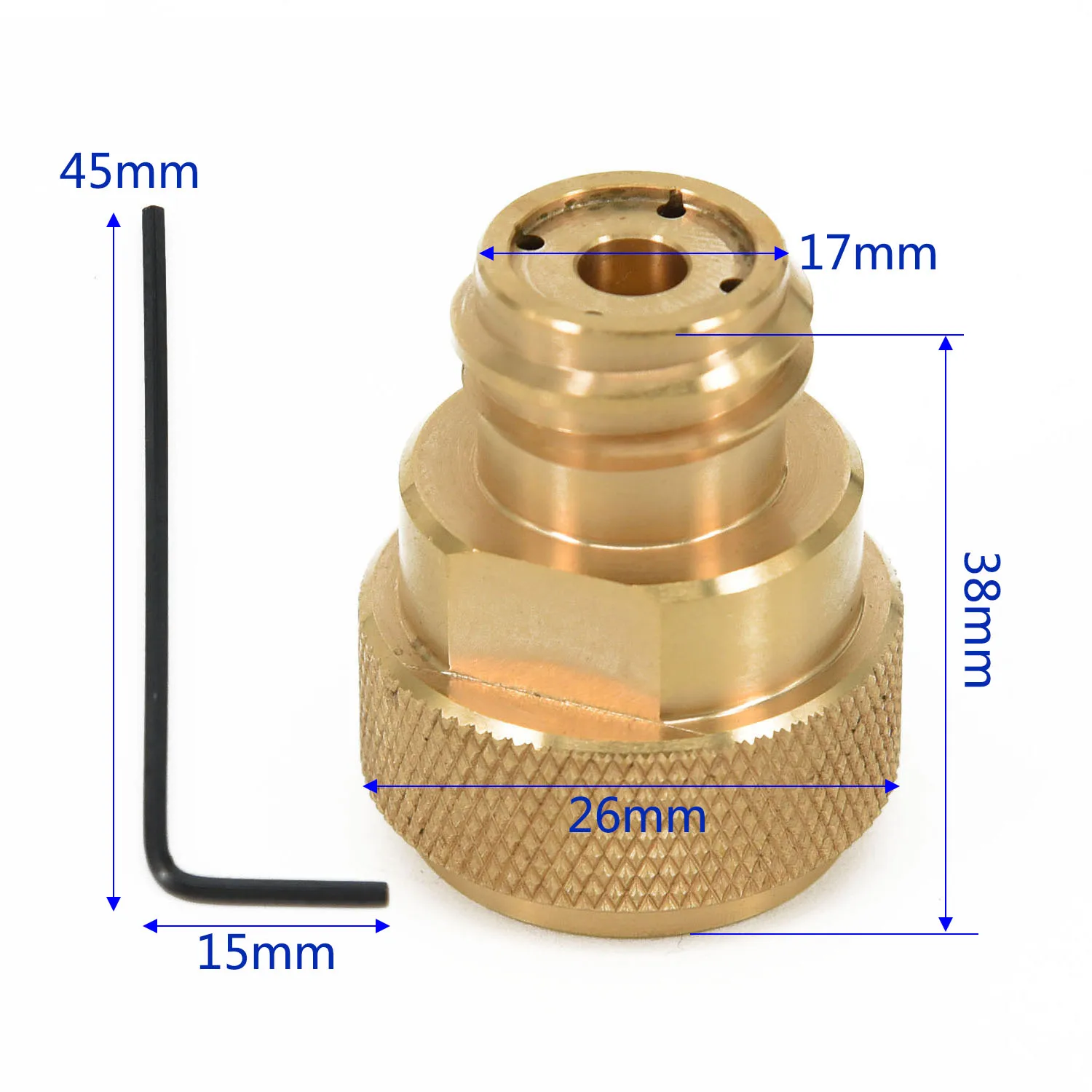 Brass CO2 Adapter Replacement For Sodastream Tank Paintball Canister Conversion | Инструменты