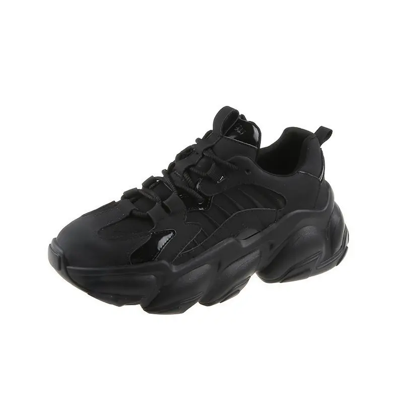 

Women Shoes New Lace-Up Chunky Sneakers for Women Vulcanize Shoes Casual Fashion Warm Dad Shoes Platform Sneakers