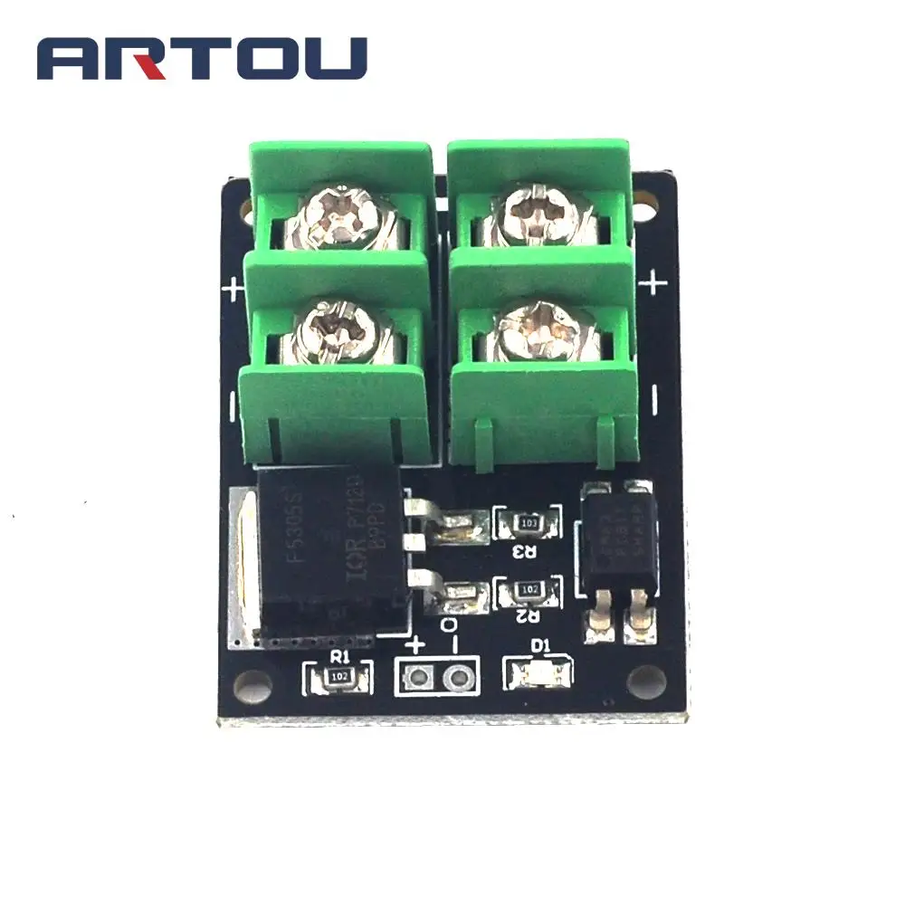 Модуль Mosfet для Arduino 3 в 5 В низкий контроль высокое напряжение 12 24 36 модуль контроля