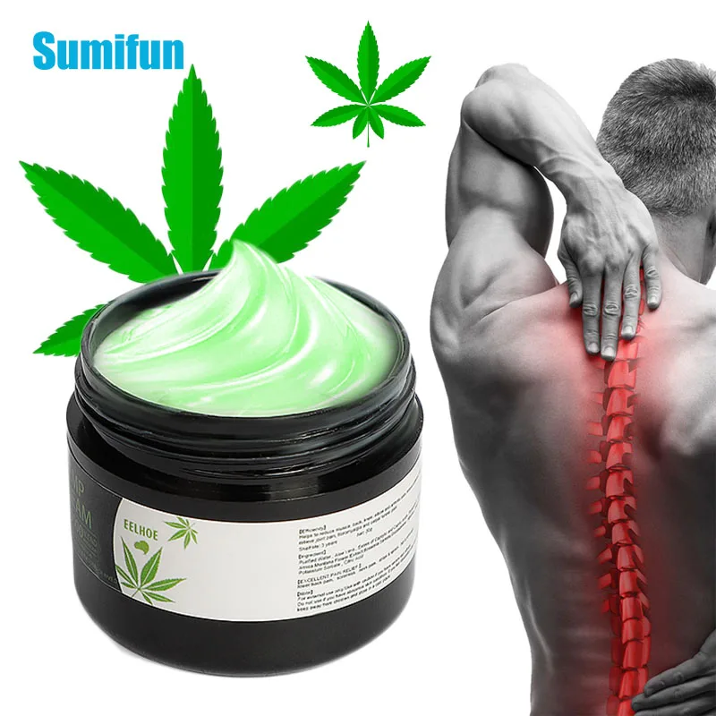 

30g Soft Natural Anti-Inflammation Hemp Cream For Neck Pain Balm Ointment Pain Relief Relieve Musle Relief Green Hemp Balm 1PC