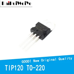10PCS/LOT TIP120 120 TIP-120 NPN TO-220 New and Original IC Chipset MOSFET MOSFT TO220