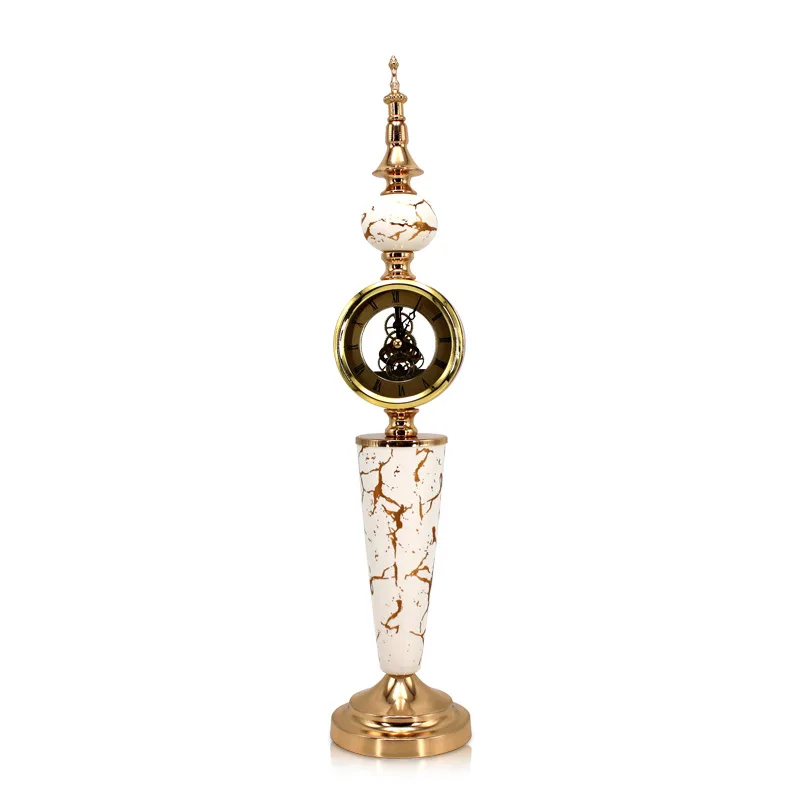 home decoration,Floor clock, European clock, clock, living room,,crystal clock, Gifts