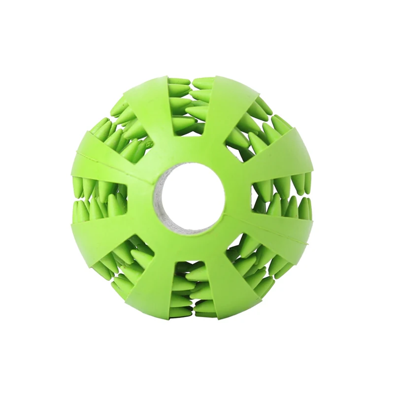 Pet Sof Pet игрушки для собак игрушка забавный интерактивный эластичный шарик жевательная игрушка для собаки зуб чистый шар еды Экстра-жесткий резиновый мяч