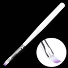 Ручка для рисования с белой ручкой, профессиональное наращивание ногтей, кисть для дизайна ногтей, УФ Гель-лак, белый инструмент для маникюра