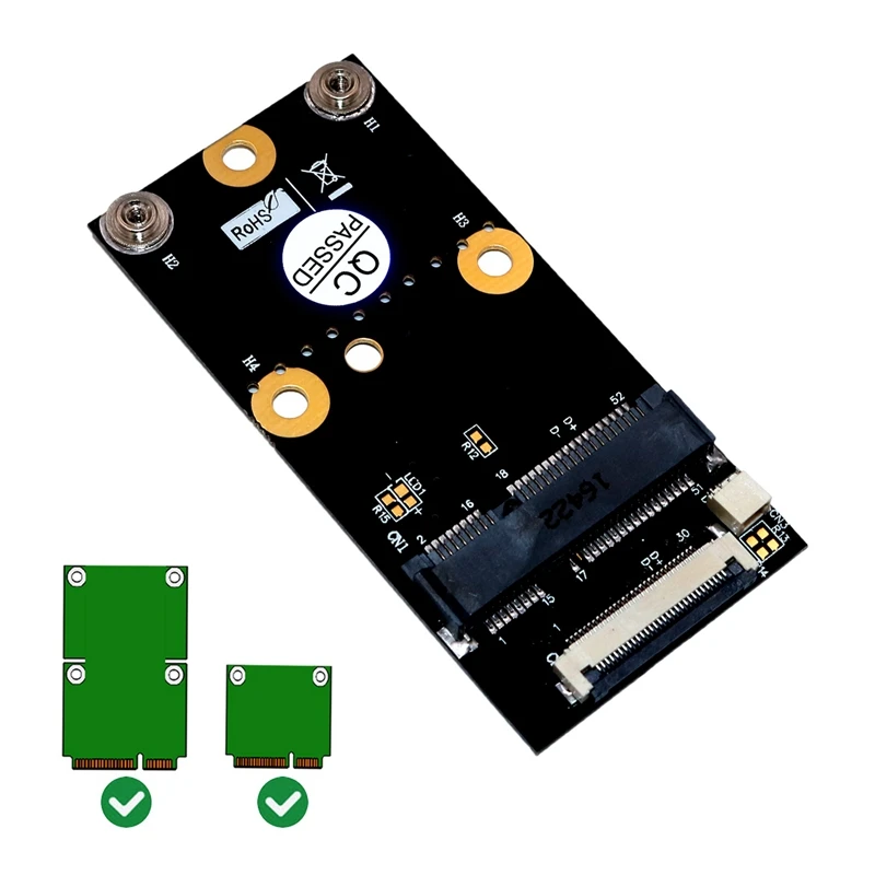 Mini PCI-E к M.2 NGFF ключ B/M/B + M адаптер с FFC кабелем для WiFi комбо Bluetooth карты | Компьютеры и