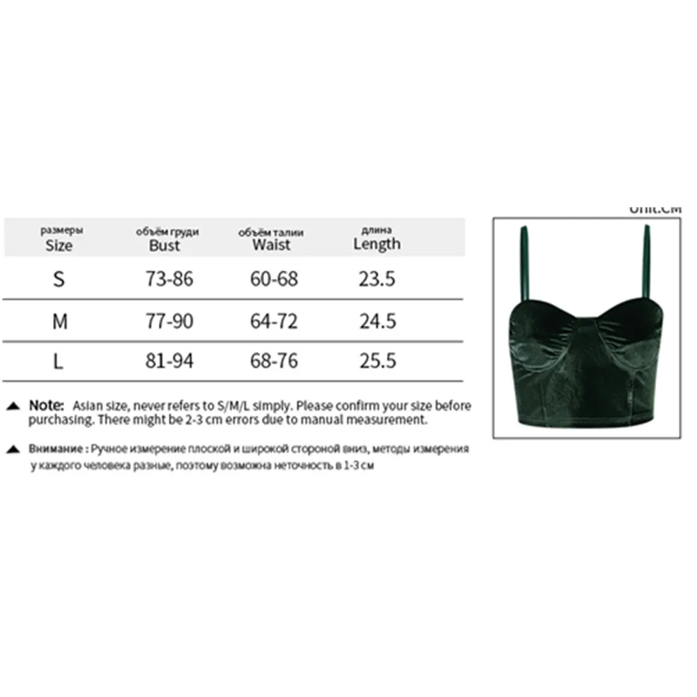 

Women Sexy Velvet Camisole Slim Elastic Backless Midriff-Baring Sling Tube Top Luxury Female Ladies Summer Clothing Tanks