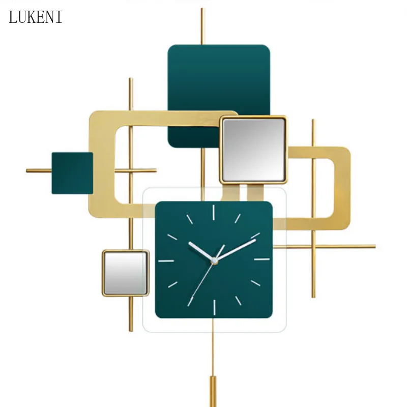 Настенные часы в скандинавском стиле украшение для гостиной дома модные