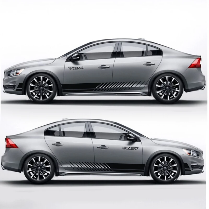 

car accessories For Volvo S60 V60 car styling sport car sticker car body stickers and decals auto sticker