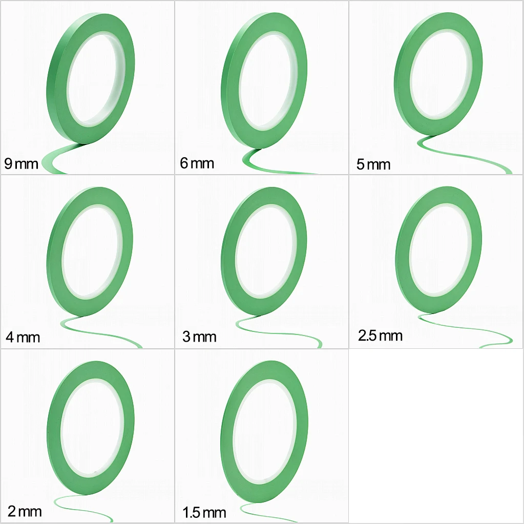 Высокотемпературная Автомобильная тонкополосная Маскировочная лента виниловая