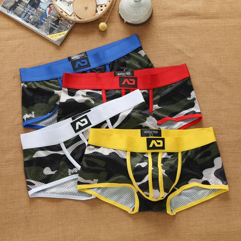 Dropshipping Men Underwear Male Underpants Bikini Pants Low Rise Men's Briefs Slip Comfortable Breathable Briefs New Arrival