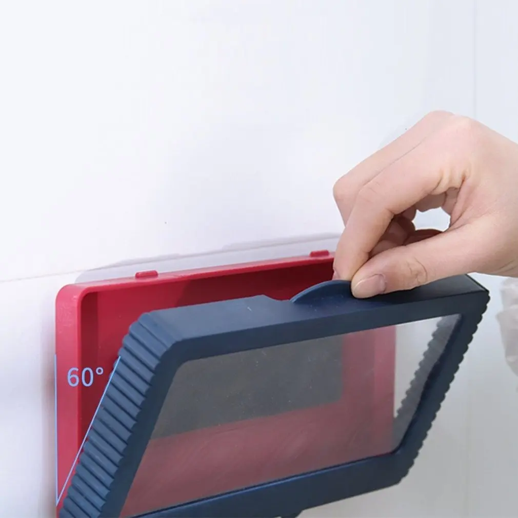 

Shower Mobile Phone Wall Mount Holder Waterproof Wall Mount Wall Phone Holder For Shower Bathroom Kitchen