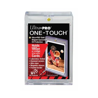 

5 Pieces/LOT Ultra.Pro 180PT ONE-TOUCH Holder Cases - Holds Regular Baseball, Football, Hockey Cards for Trading cards