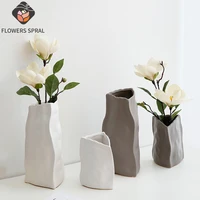 modern ceramic vase creative home decoration handmade crafts dining table office hydroponic plant vase decoration high end gifts