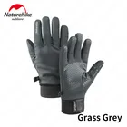 Зимние спортивные перчатки Naturehike, тактическая противоскользящая перчатка с сенсорным экраном, водонепроницаемые теплые велосипедные перчатки, походные велосипедные перчатки для улицы