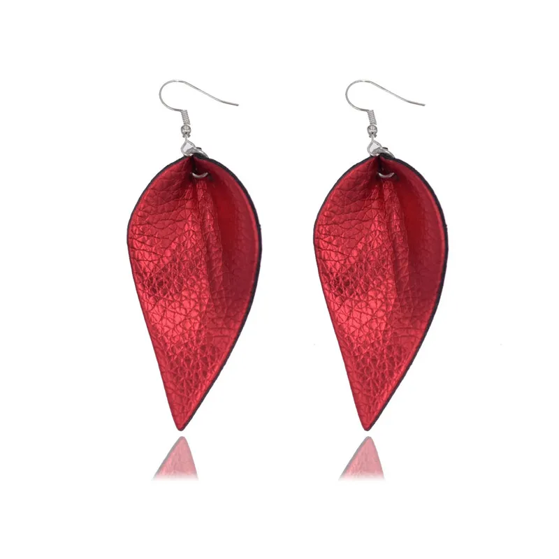 Из полиуретана для сережек специальный дизайн в форме листа национальном стиле